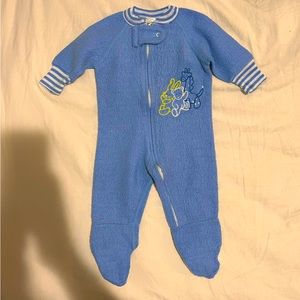 Adorable warm infant onesie
